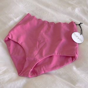 Marysia Swim Scallop Bottom in Pink
